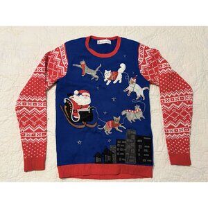 Santa & Cats Christmas Sweater By JollySweaters